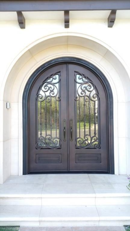 Photo from Bighorn Iron Doors product page