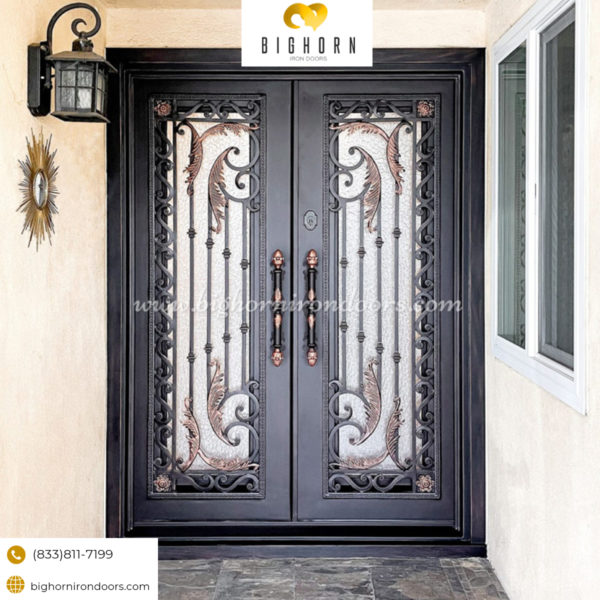 Bighorn iron doors