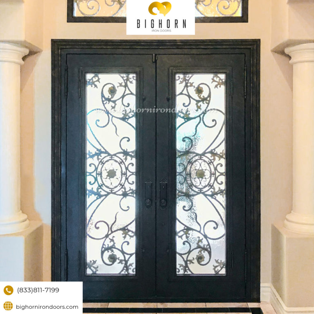 A Perfect Outlook Of Your Home With Enchanting French Steel Doors