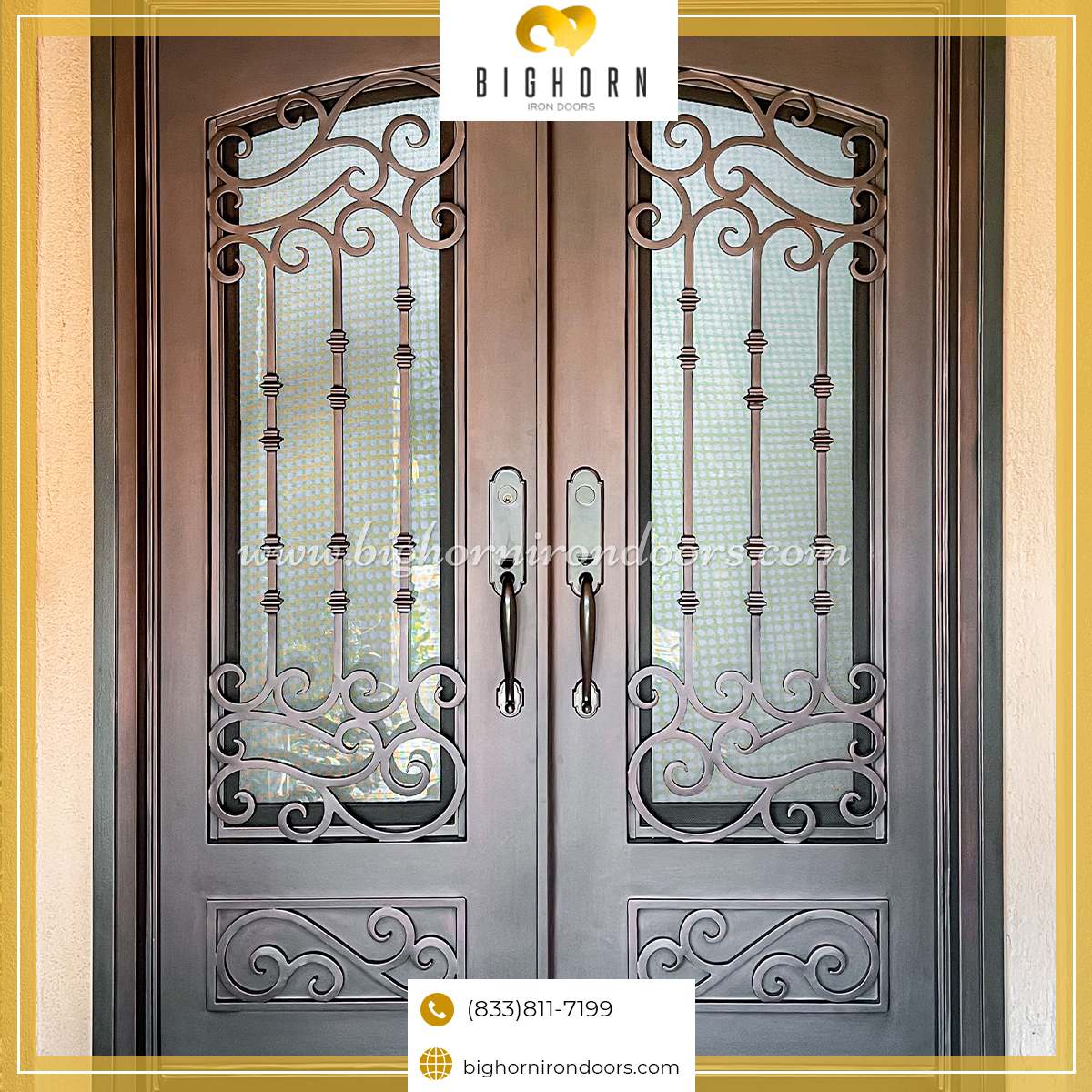 Your Home with Elegant Wrought Iron Doors in Scottsdale, Arizona.