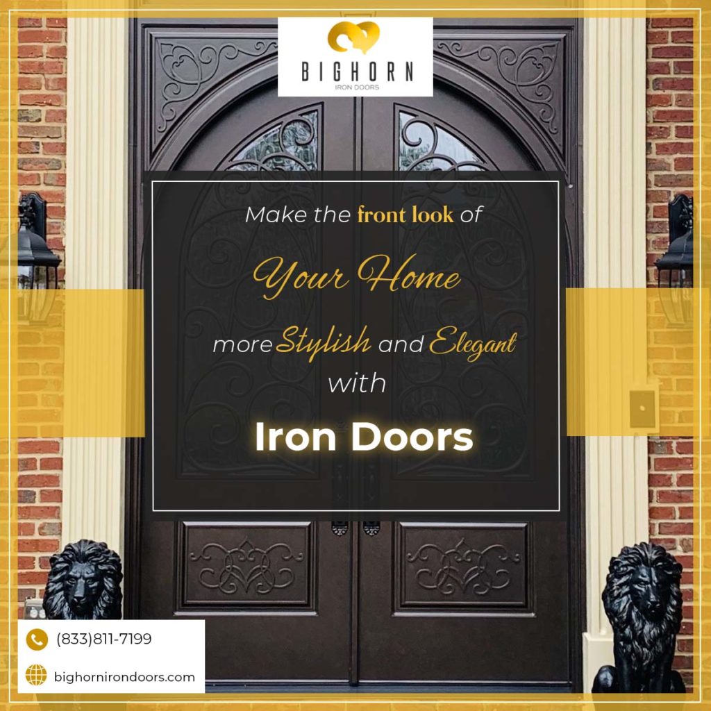 French Iron Doors