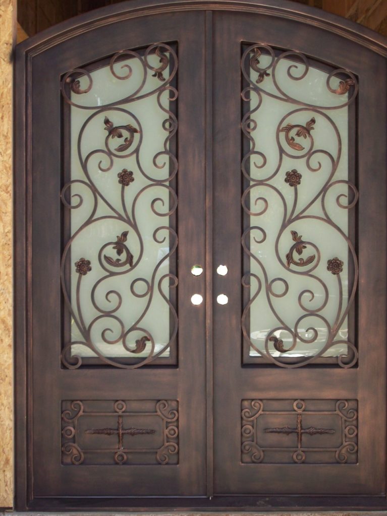 French Iron Doors