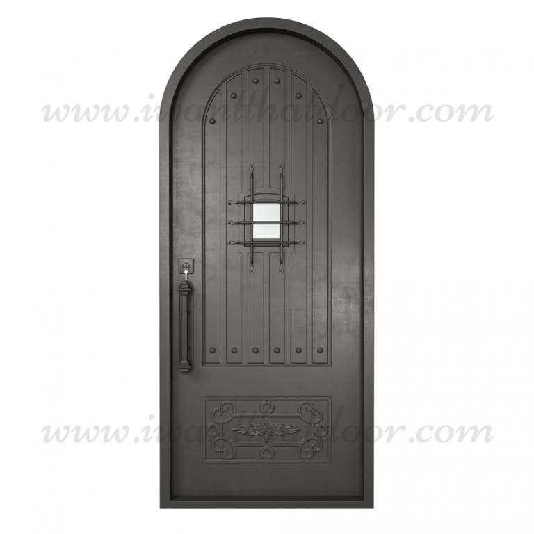 Reasonable Price Iron Door Lock Iron Entrance Door Exterior Iron