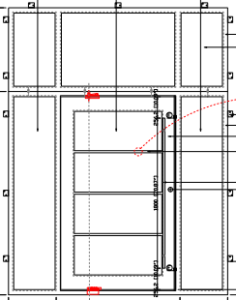 Custom X Matte Black Single Entry Wrought Iron Door Bighorn Iron Doors