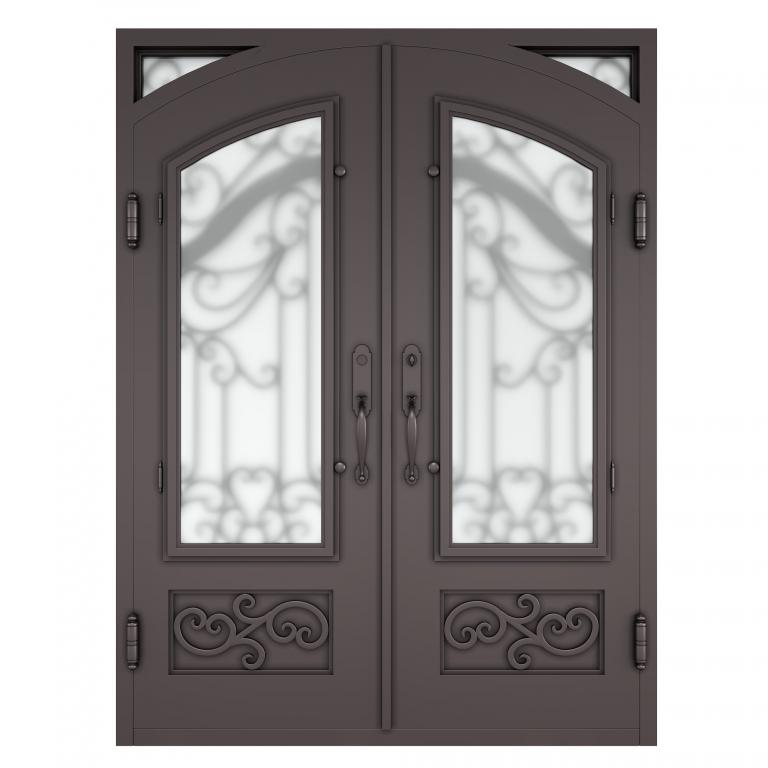 Custom X Wrought Iron Door Bighorn Iron Doors